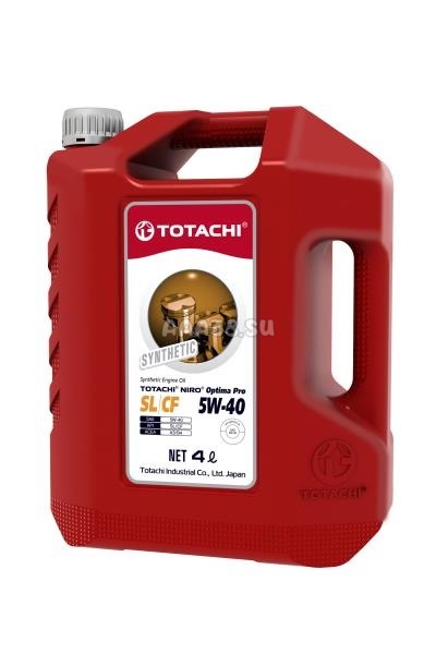 1C604 TOTACHI Моторное масло Totachi NIRO Optima PRO Synthetic 5w-40 4л