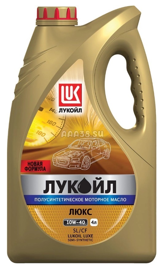 19188 LUKOIL Моторное масло Lukoil ЛЮКС полусинтетическое 10W-40 4л