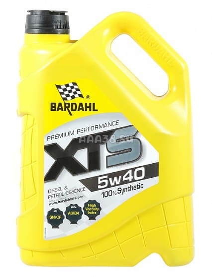 36893 BARDAHL Моторное масло Bardahl XTS 5W-40 5л