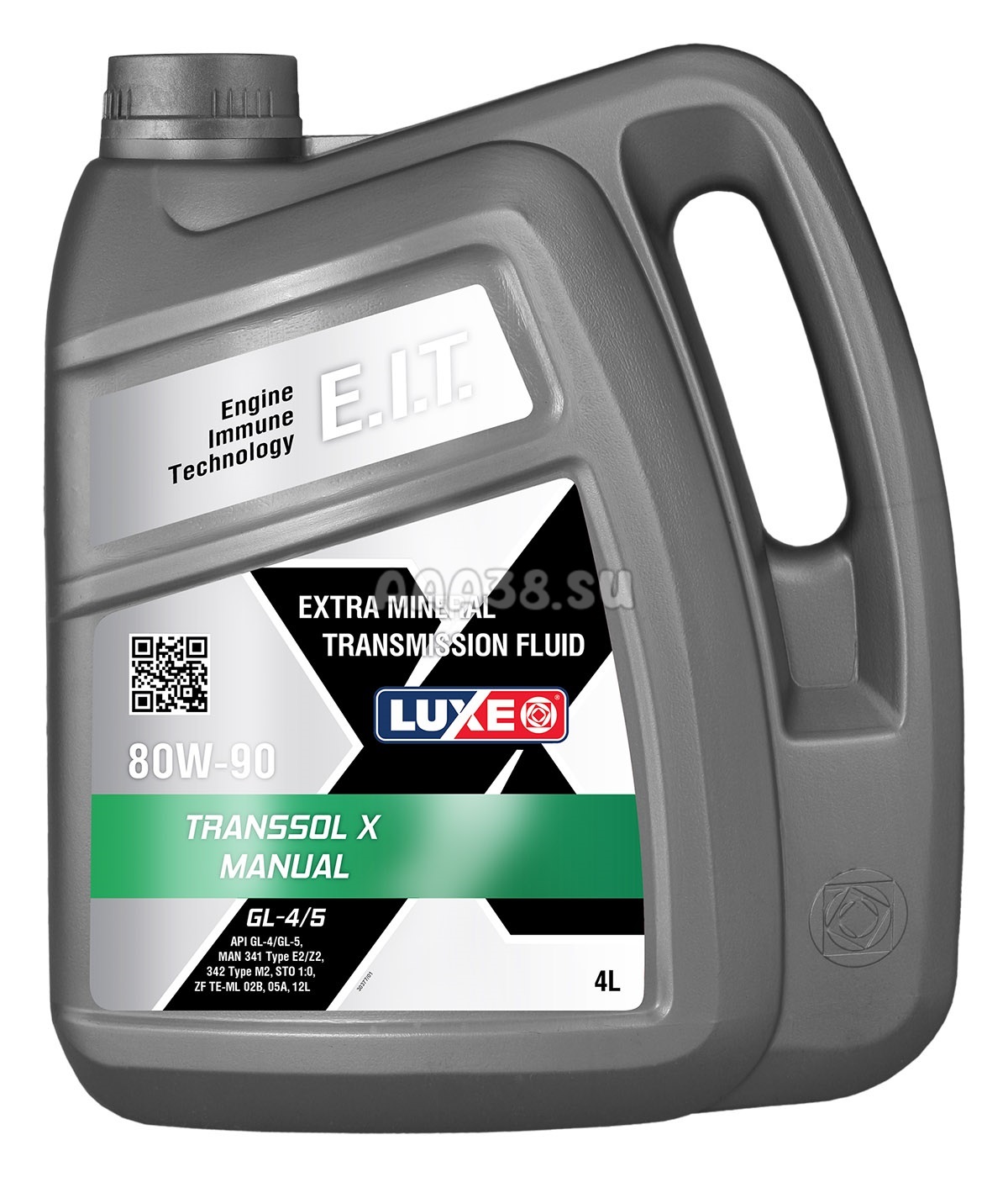 30377 LUXE Трансмиссионное масло Luxe TRANSSOL MANUAL 80w-90 4л