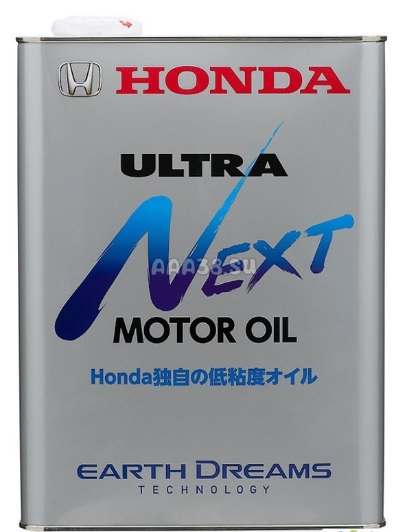 0821599974 HONDA Моторное масло Honda ULTRA NEXT 0W-7.5 4л