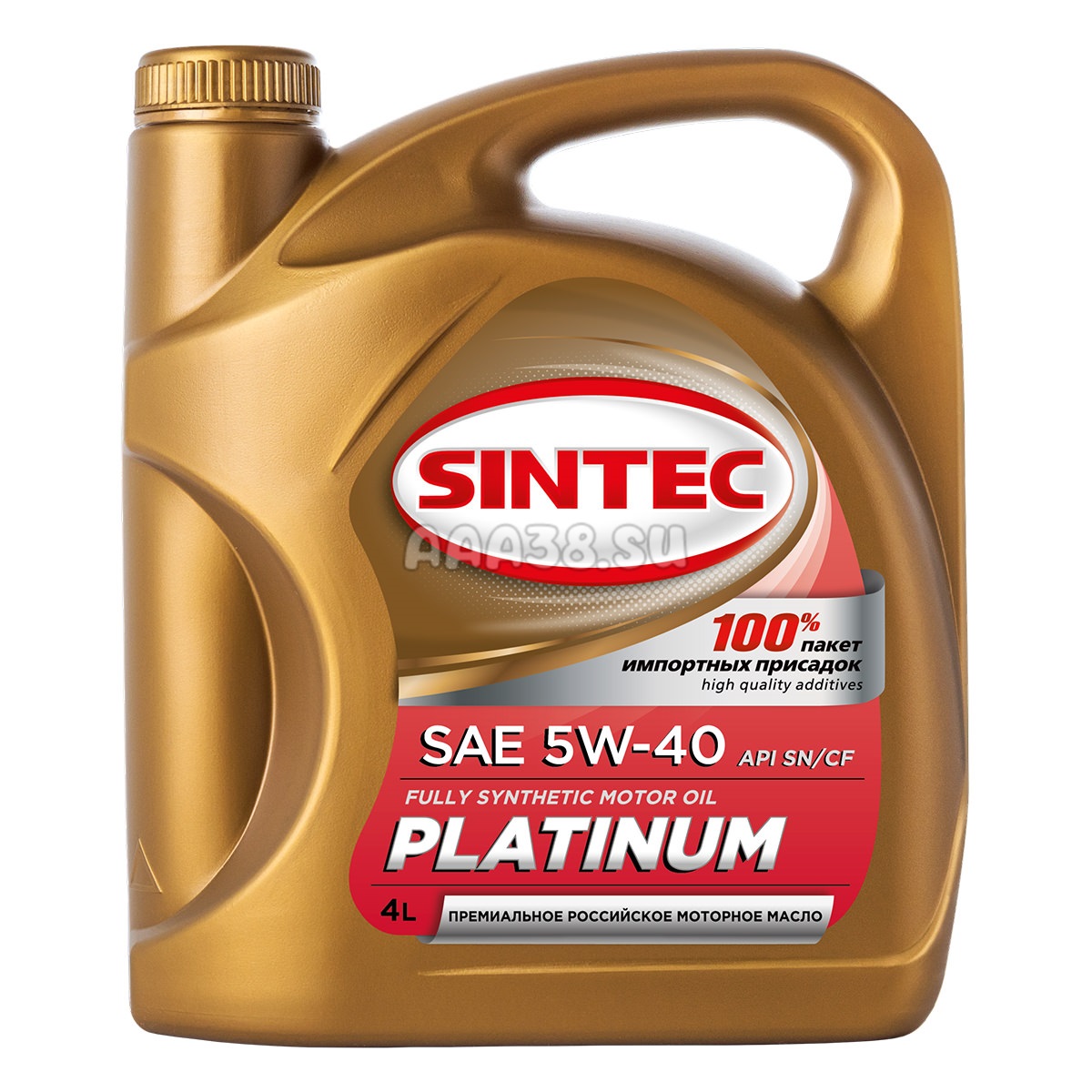 801941 SINTEC Моторное масло SINTEC PLATINUM SAE 5W-40 API SN/CF 4л