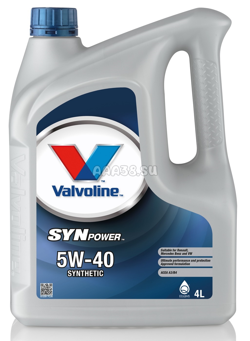 872381 VALVOLINE Моторное масло Valvoline SynPower 5W-40 4л